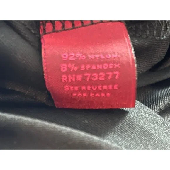 212 Collection Womens Scoop Neck T-Shirts 2-Pack Black & Orange Large - Picture 13 of 16